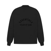 Ess. Long Sleeve Tee 'Jet Black'