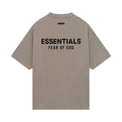 Ess. Jersey Crewneck Tee 'Heather Grey'