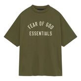 Ess. Jersey Crewneck Tee 'Military'