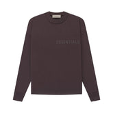 Ess. Long-Sleeve Tee 'Plum'