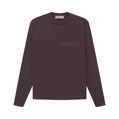 Ess. Long-Sleeve Tee 'Plum'