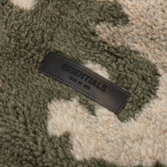 Ess. Polar Fleece Full Zip Jacket 'Camo'--192BT212143F