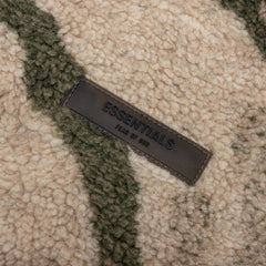 Ess. Polar Fleece Half Zip Hoodie 'Camo'--192BT212153F