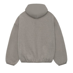 Ess. Nylon Fleece Hoodie 'Heather Grey Dust'
