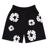 D.T. The Cotton Wreath Shorts 'Black'