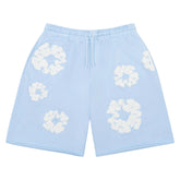 D.T. The Cotton Wreath Sweat Shorts 'Powder Blue'