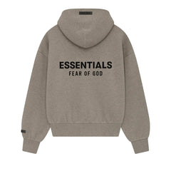 Ess. Classic Full Zip-Up Hoodie 'Homestead Heather'