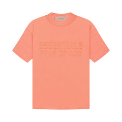 Ess. Short-Sleeve Tee 'Coral'--785SU221012K