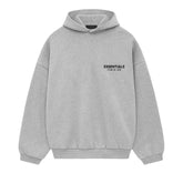 Ess. Fleece Hoodie II 'Light Heather Grey'