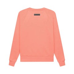 Ess. Crewneck 'Coral'--192SU222042F