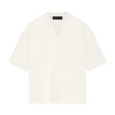 Ess. V-Neck 'Cloud Dancer'