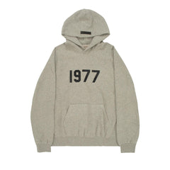 Ess. 1977 Hoodie 'Dark Oatmeal'--192BT212053F