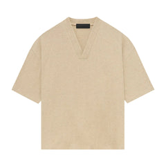 Ess. V-Neck 'Gold Heather'