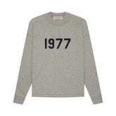 Ess. 1977 Long-Sleeve Tee 'Dark Oatmeal'--125BT212013F
