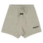 Ess. Sweatshort 'Dark Oatmeal'--160BT212013F