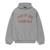 Ess. Fleece Hoodie 'Dark Heather'-I