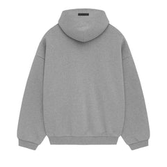 Ess. Fleece Hoodie 'Dark Heather'-I