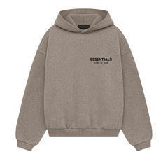 Ess. Fleece Hoodie 'Heather Grey'