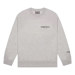 Ess. Crewneck Sweatshirt 'Dark Heather Oatmeal'