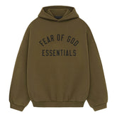 Ess. Fleece Hoodie 'Olive'