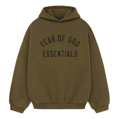 Ess. Fleece Hoodie 'Olive'