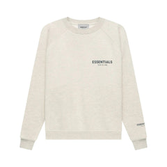 Ess. Pullover Crewneck 'Light Heather Oatmeal'