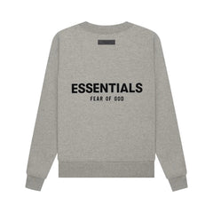 Ess. Crewneck 'Dark Oatmeal'--192BT212123F