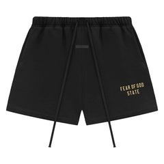Ess. Fleece Soccer Short 'Black'