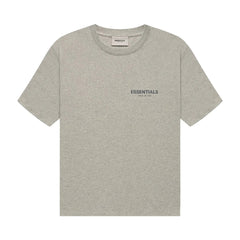 Ess. Short-Sleeve Tee 'Dark Heather Oatmeal'