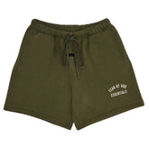 Ess. Fleece Soccer Short 'Military'