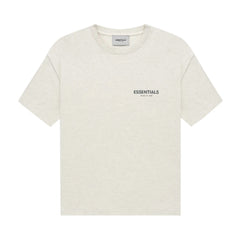 Ess. Short-Sleeve Tee 'Light Heather Oatmeal'