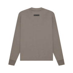 Ess. Long-Sleeve Tee 'Desert Taupe'--125BT212018F