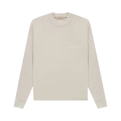 Ess. Long-Sleeve Tee 'Wheat'--125BT212017F