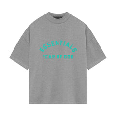 Ess. Heavy Jersey Short-Sleeve Tee 'Dark Heather Oatmeal'