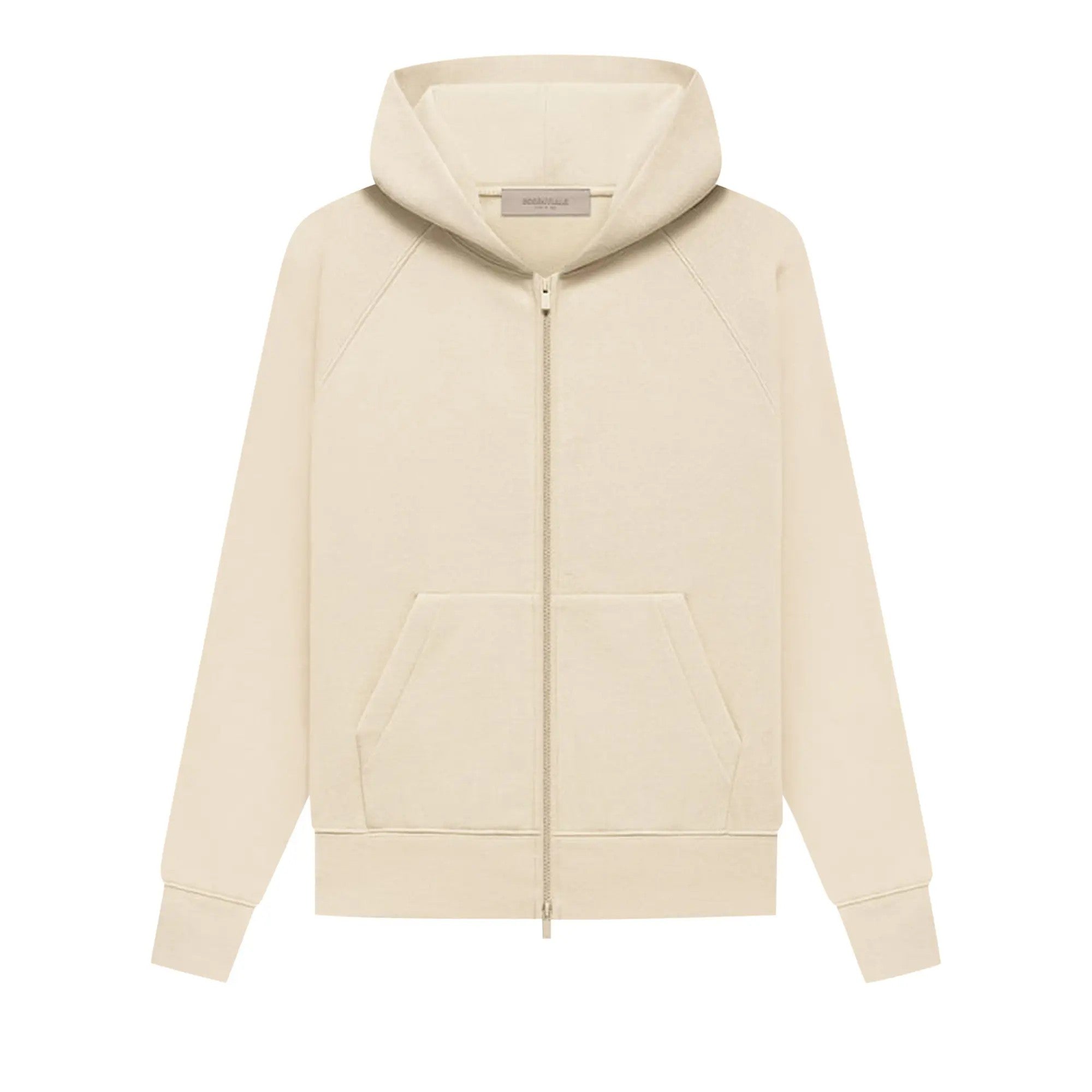 Ess. Full Zip Hoodie 'Egg Shell'--785SU222030K