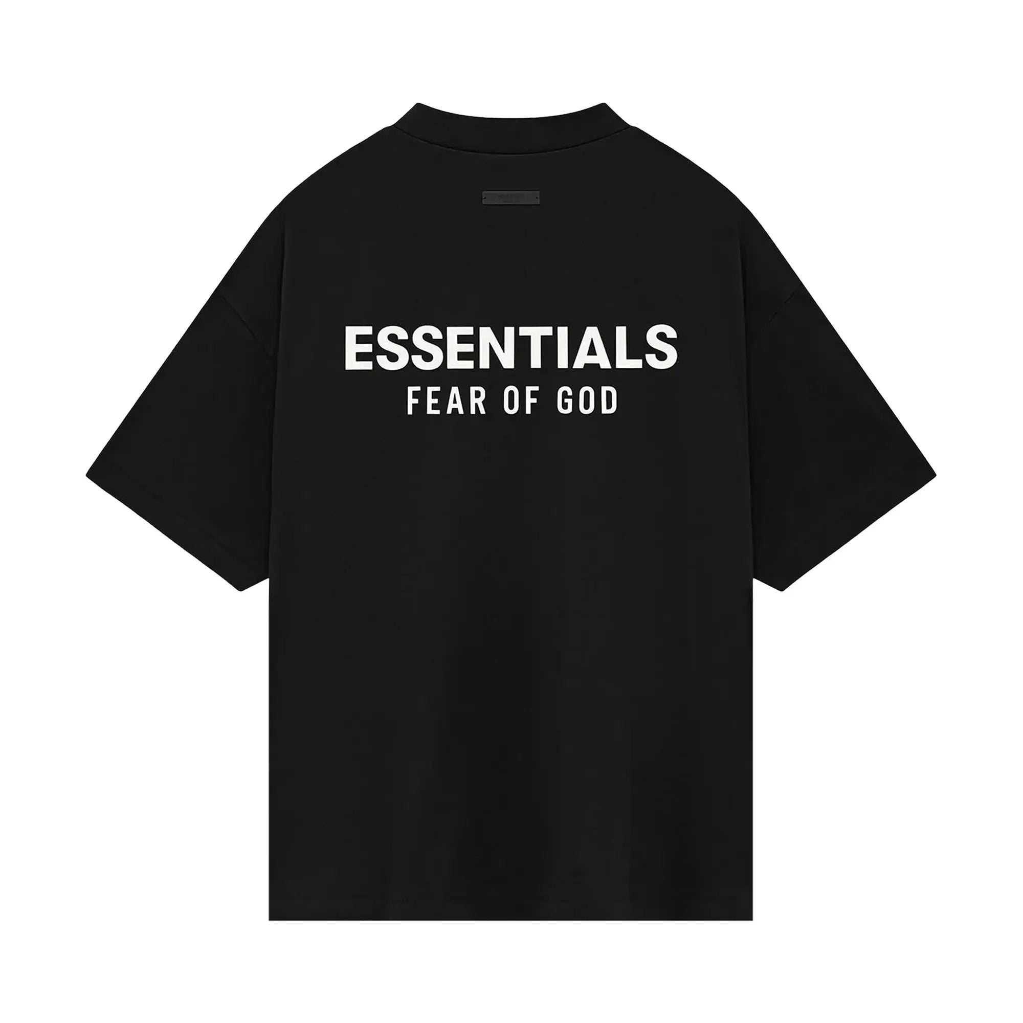 Ess. Jersey Crewneck T-Shirt 'Black'