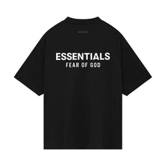 Ess. Jersey Crewneck T-Shirt 'Black'