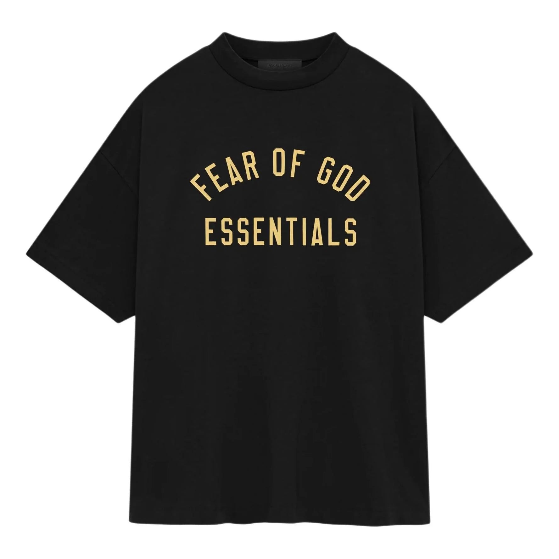 Ess. Jersey Crewneck Tee 'Black'