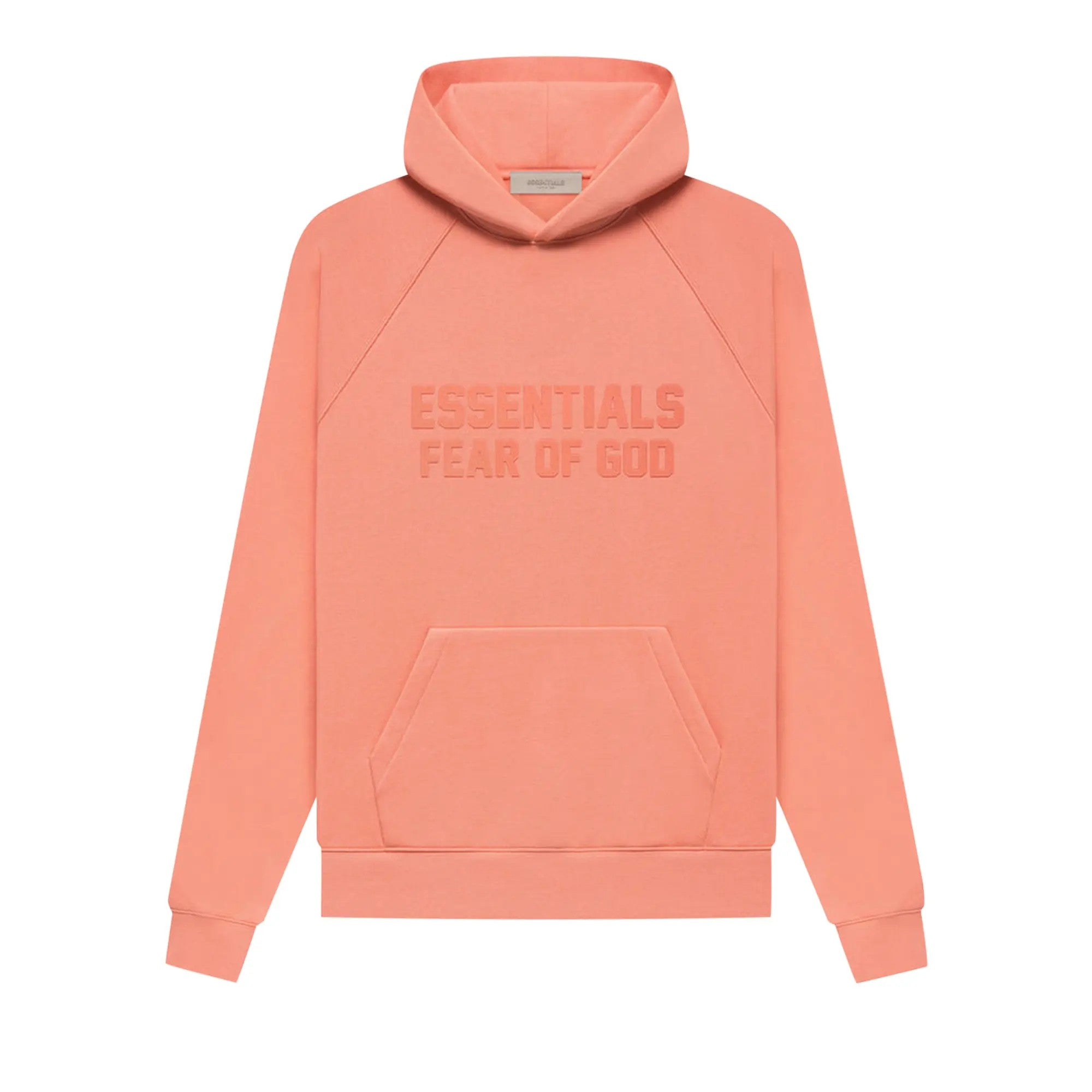 Ess. Hoodie 'Coral'--192SU222052F