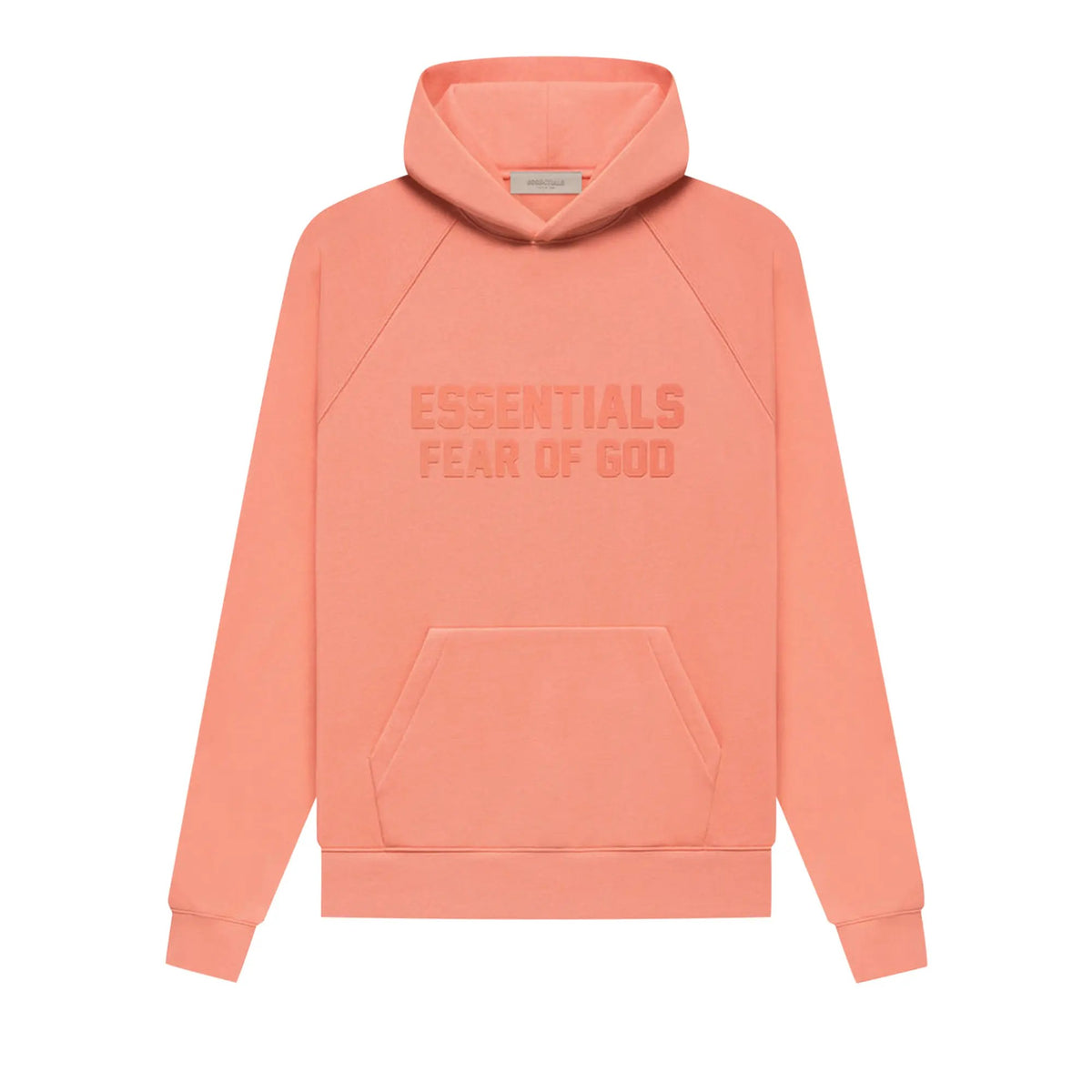 Ess. Hoodie 'Coral'--192SU222052F