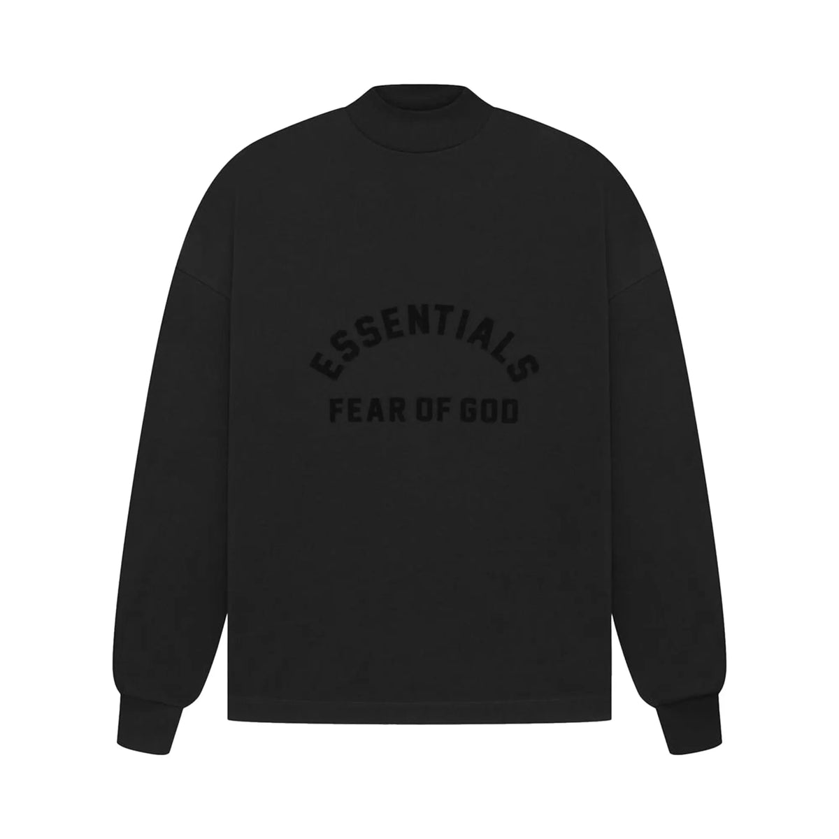 Ess. Long Sleeve Tee 'Jet Black'