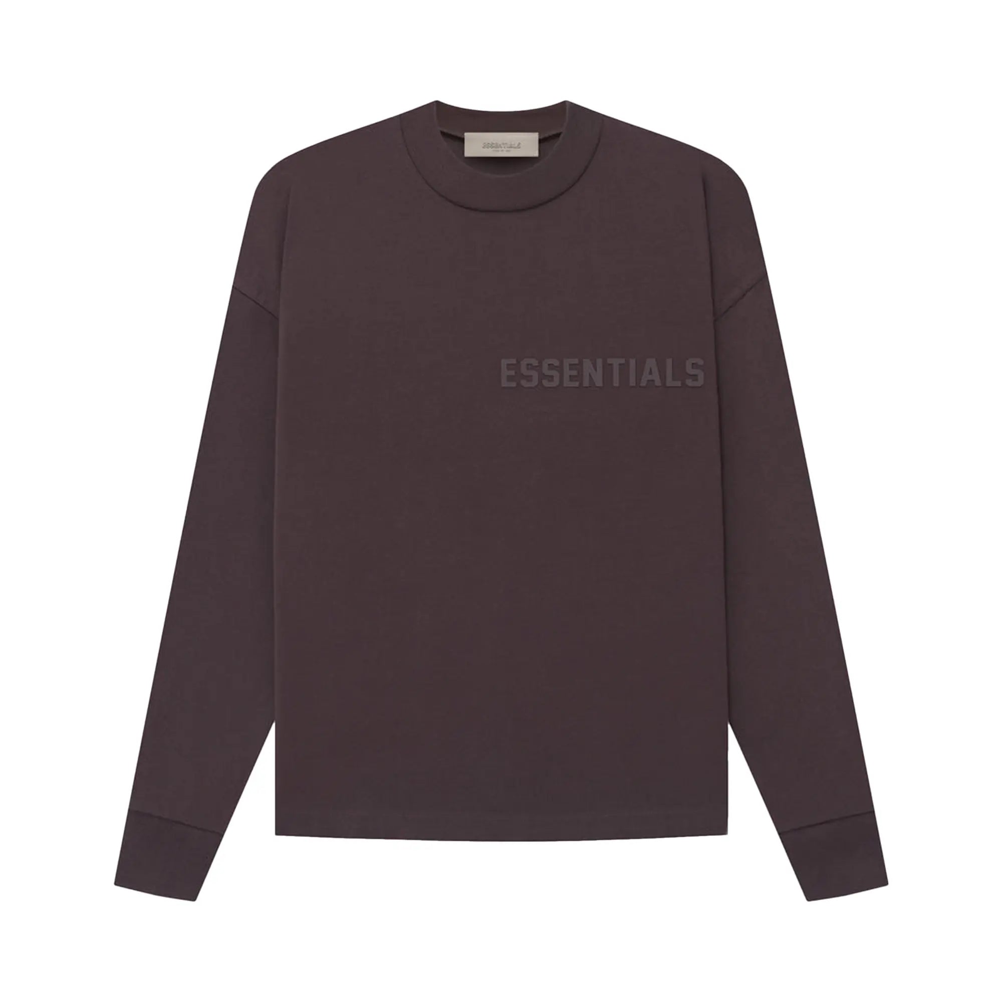 Ess. Long-Sleeve Tee 'Plum'