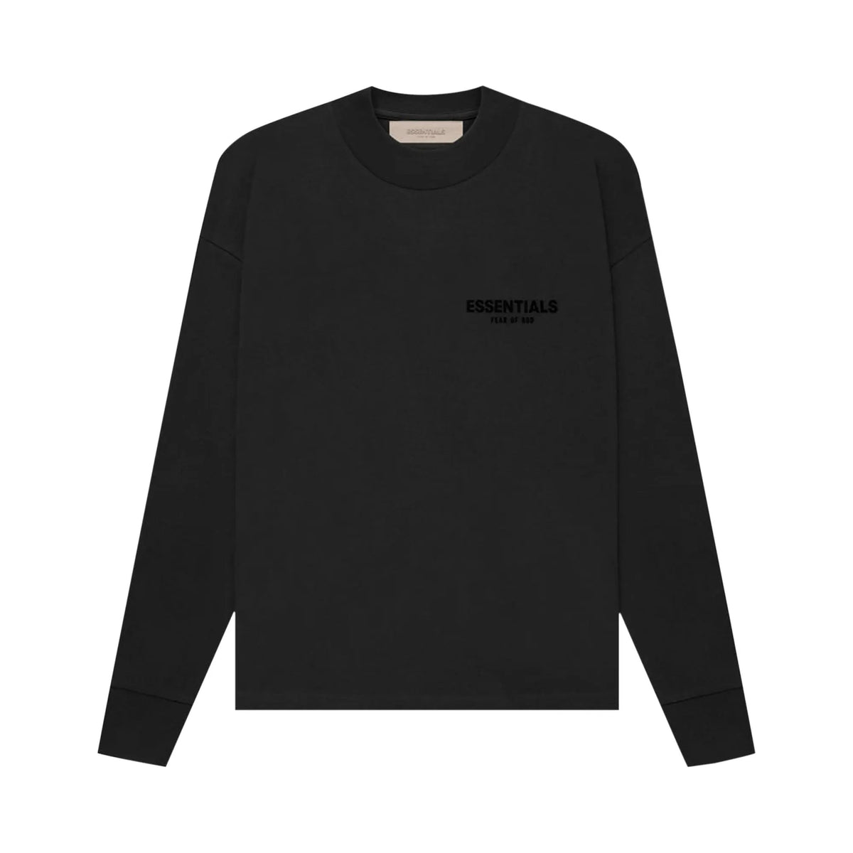 Ess. Long-Sleeve Tee 'Stretch Limo'--125BT212070F