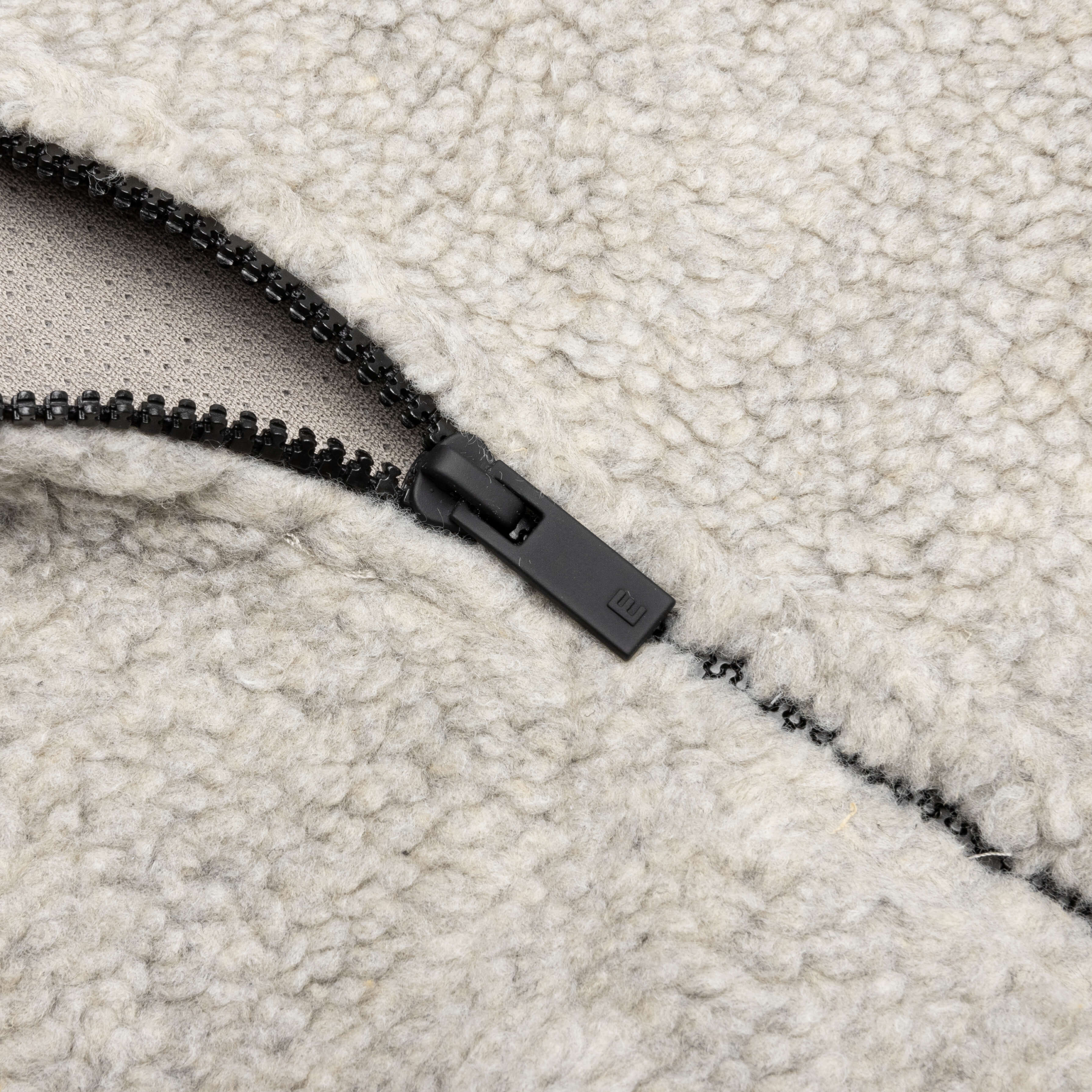 Ess. Polar Fleece Full Zip Jacket 'Dark Oatmeal'--192BT212142F