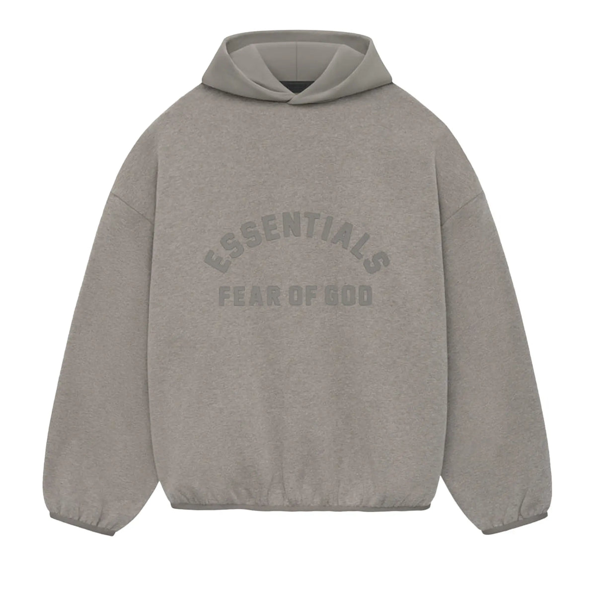 Ess. Nylon Fleece Hoodie 'Heather Grey Dust'