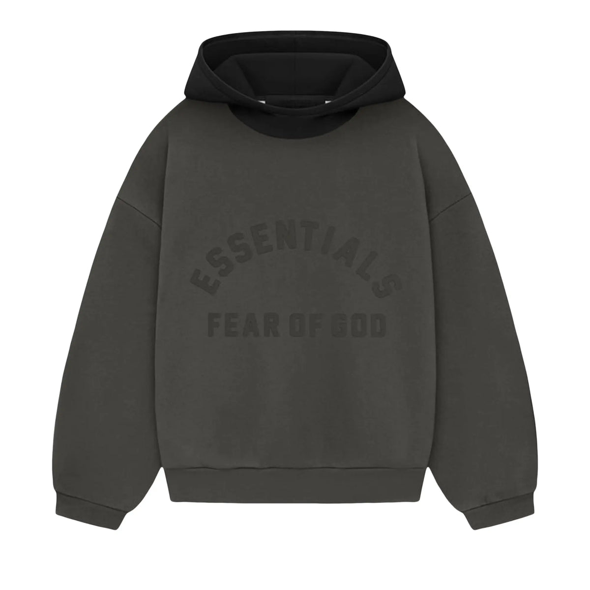 Ess. Nylon Fleece Hoodie 'Ink Jet Black'