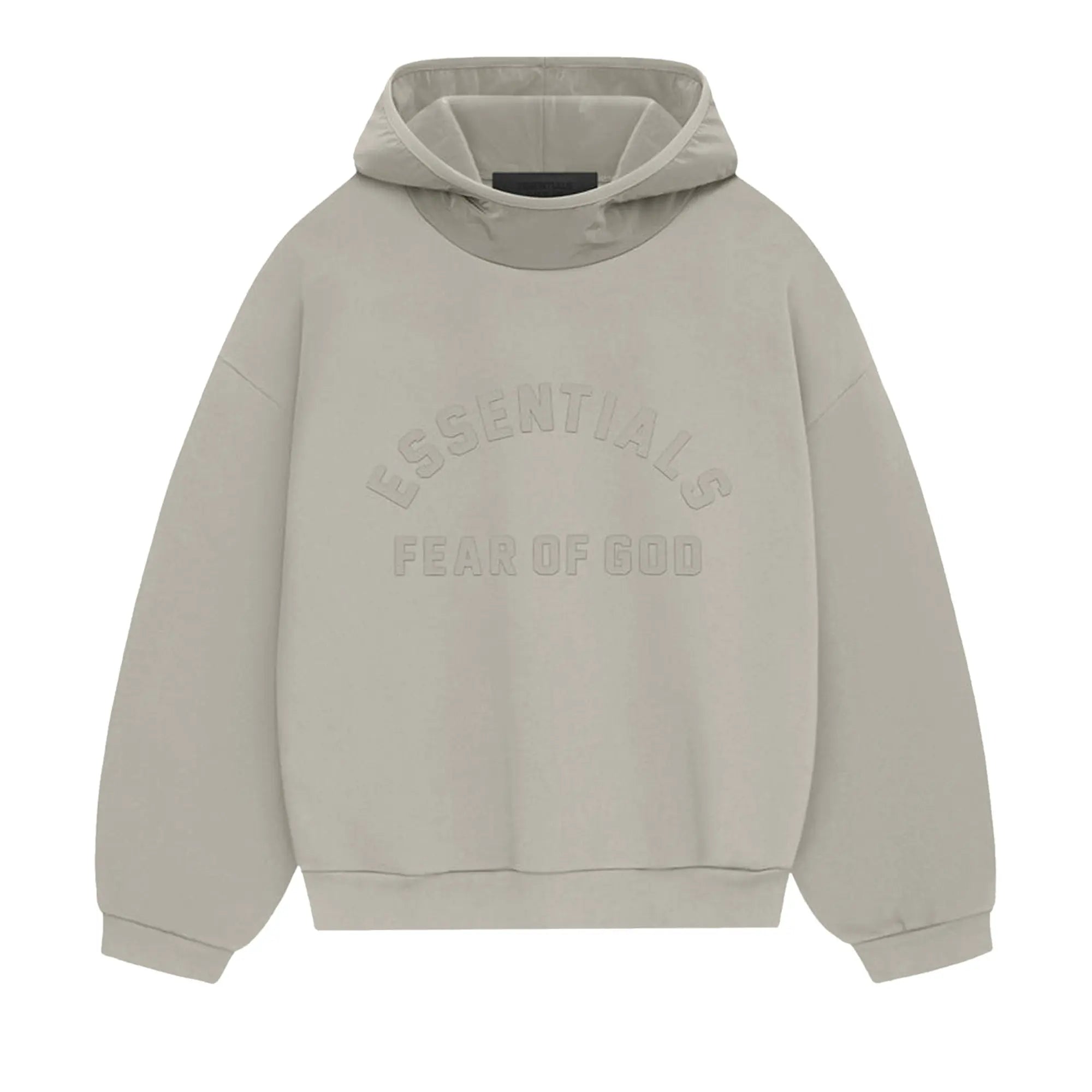 Ess. Nylon Fleece Hoodie 'Seal Seal'