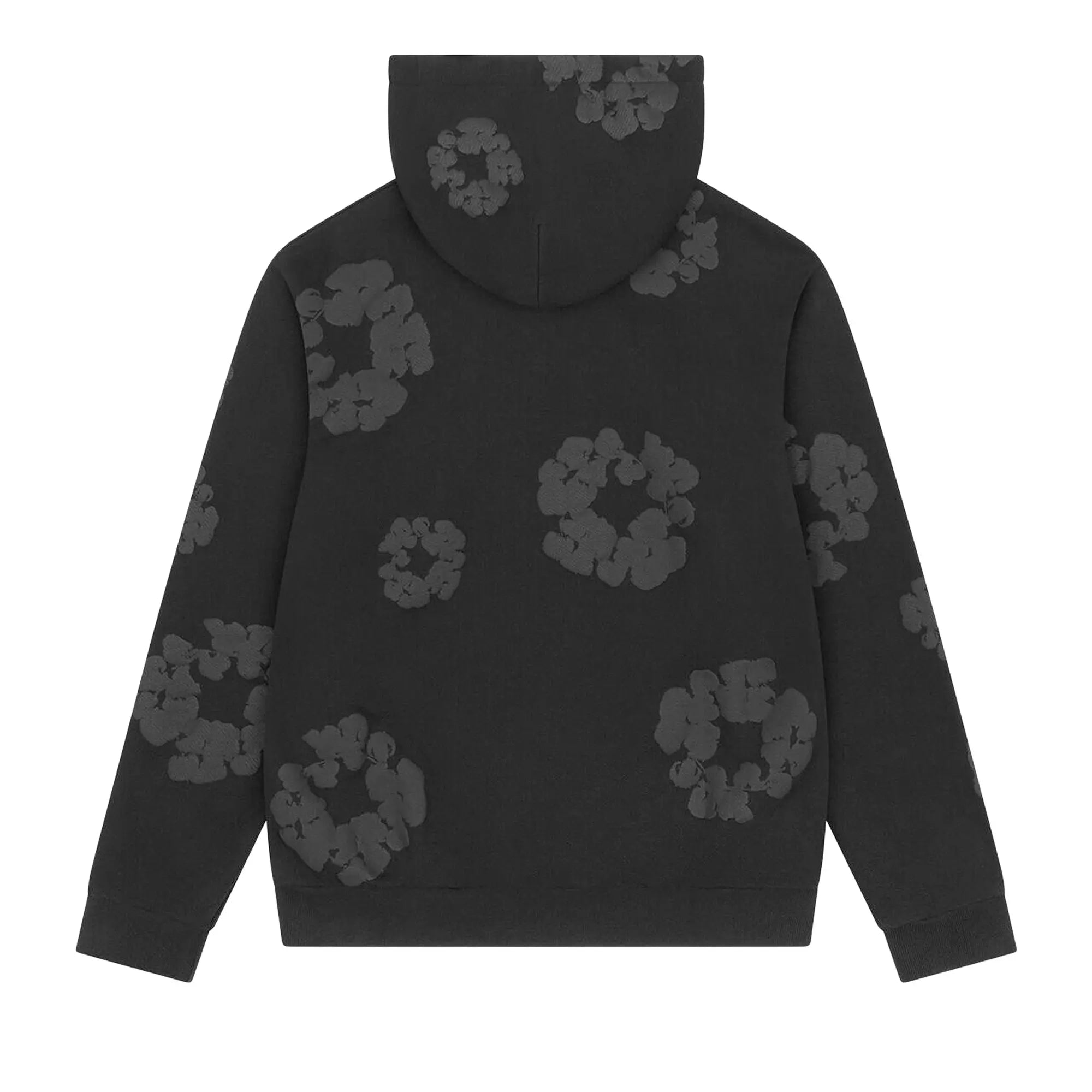 D.T. Mono Wreath Hoodie 'Black'