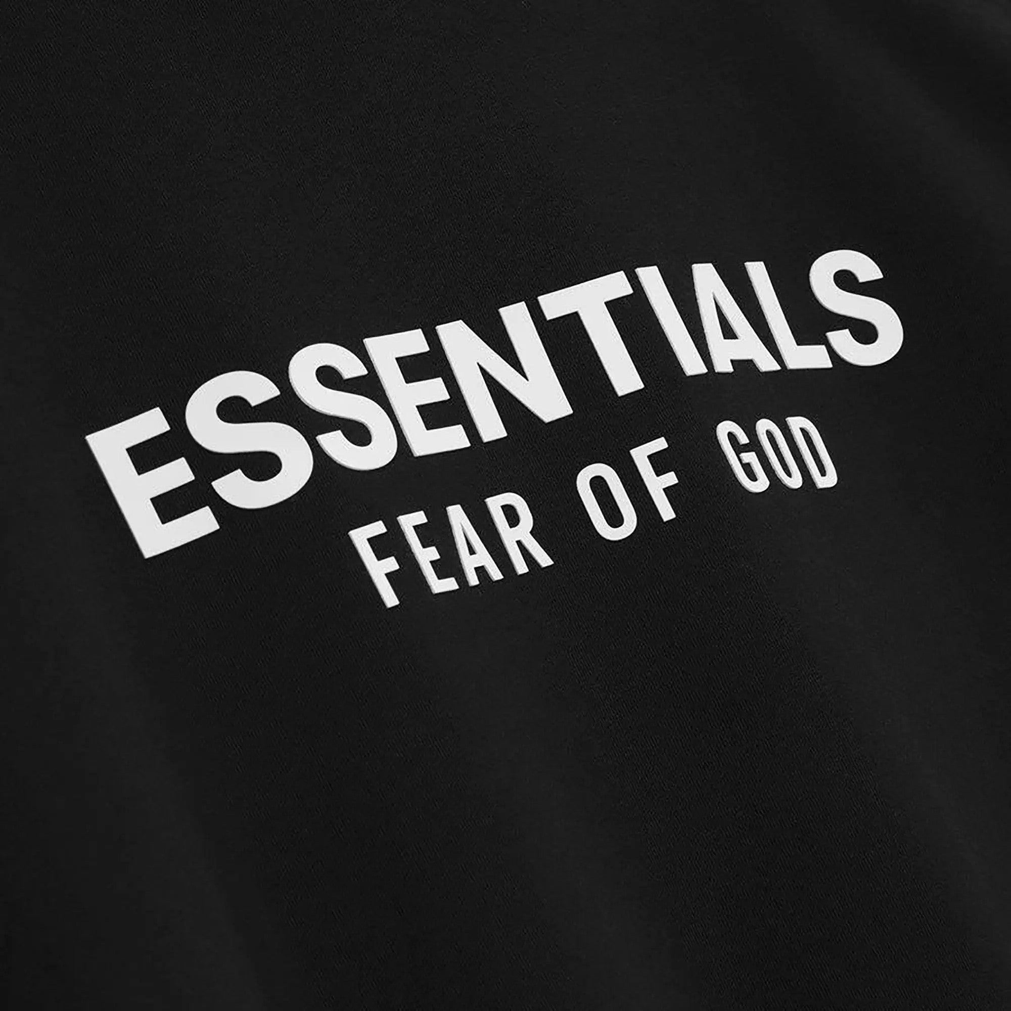 Ess. Classic Fit Fleece Hoodie 'Jet Black'