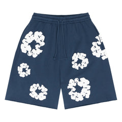 D.T. The Cotton Wreath Shorts 'Navy'